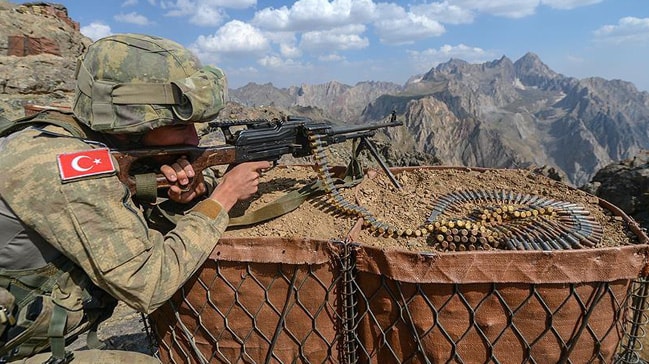 Türkiyə ordusu PKK-ya aid 275 metr uzunluğunda sığınacağı aşkarlayıb