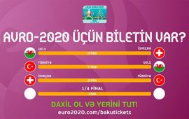 AVRO-2020 biletlərinin birbaşa satış mərhələsi başlayıb