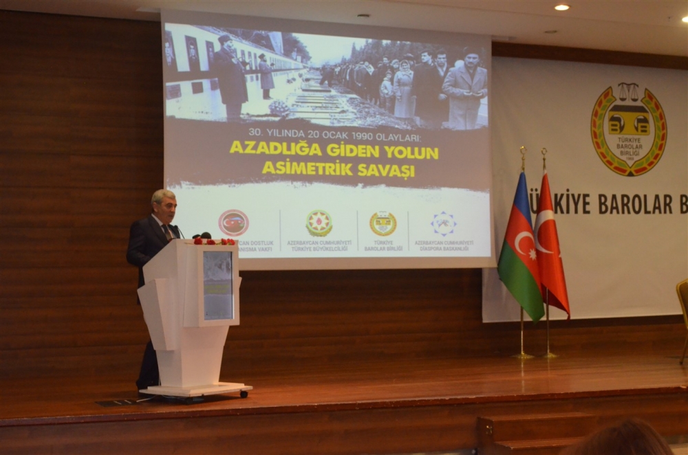 Ankarada 20 Yanvar faciəsinə həsr olunmuş konfrans təşkil edilib