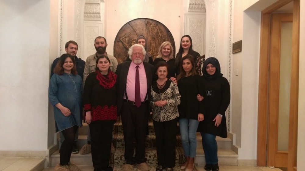 Türkiyəli professor Milli Azərbaycan Ədəbiyyatı Muzeyində olub