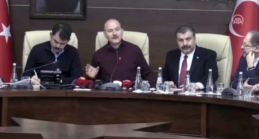 Türkiyədə baş vermiş zəlzələnin fəsadlarına dair mətbuat konfransı keçirilib