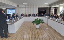 Türkiyənin Ətraf mühit və Şəhərsalma Nazirliyinin nümayəndə heyəti Bakıda səfərdə olub