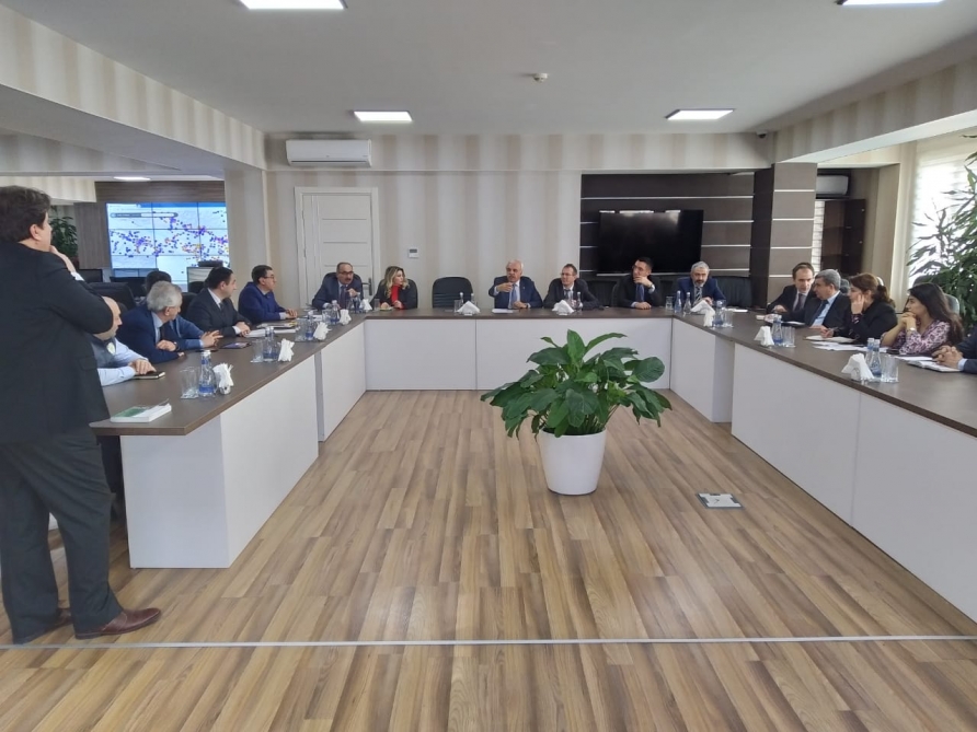 Türkiyənin Ətraf mühit və Şəhərsalma Nazirliyinin nümayəndə heyəti Bakıda səfərdə olub
