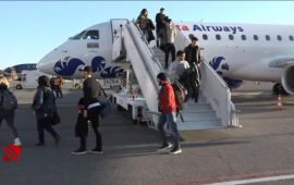 Türkiyədəki zəlzələ zonasından təxliyə edilən Azərbaycan vətəndaşları Bakıya gətirilib