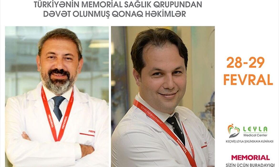 Türkiyənin məşhur həkimləri Bakıda pasiyentləri qəbul edəcək