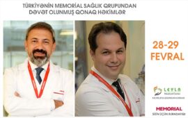 Türkiyənin məşhur həkimləri Bakıda pasiyentləri qəbul edəcək