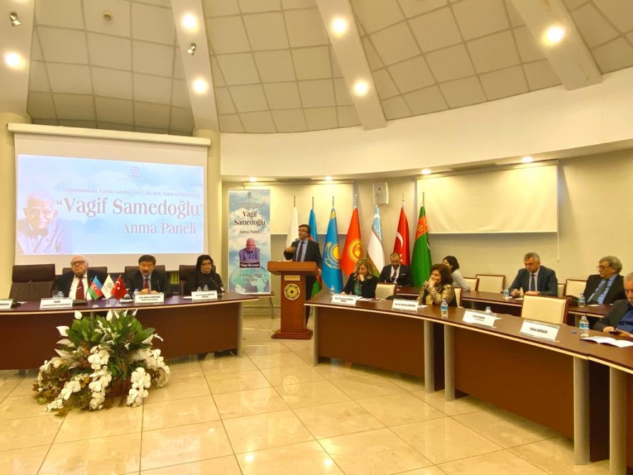 Xalq şairi Vaqif Səmədoğlunun yubileyi Ankarada qeyd edilib