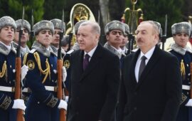 Ərdoğanın qarşılanması – Türkiyə Prezidenti Rəcəb Tayyib Ərdoğanın rəsmi qarşılanma mərasimi olub