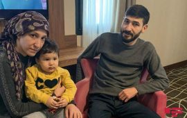 Türkiyədə zəlzələdə dağıntılar altından sağ çıxan azərbaycanlı ailədən
