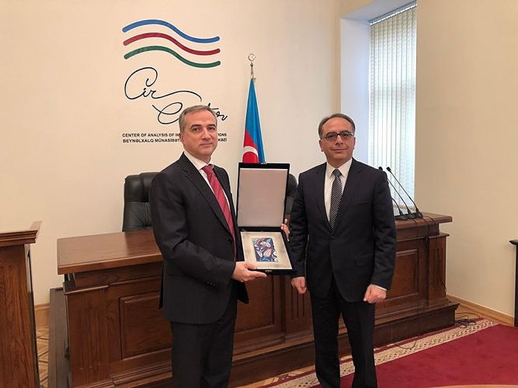 Fərid Şəfiyev Türkiyə XİN-in idarə rəhbəri ilə görüşüb