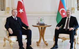 İlham Əliyev Ərdoğanı ad günü münasibətilə təbrik edib