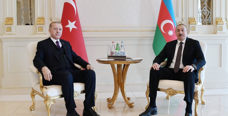 İlham Əliyevin Türkiyə Prezidenti Rəcəb Tayyib Ərdoğan ilə təkbətək görüşü olub