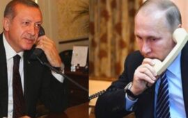 Ərdoğan Putinlə Suriyadakı vəziyyəti müzakirə etdi