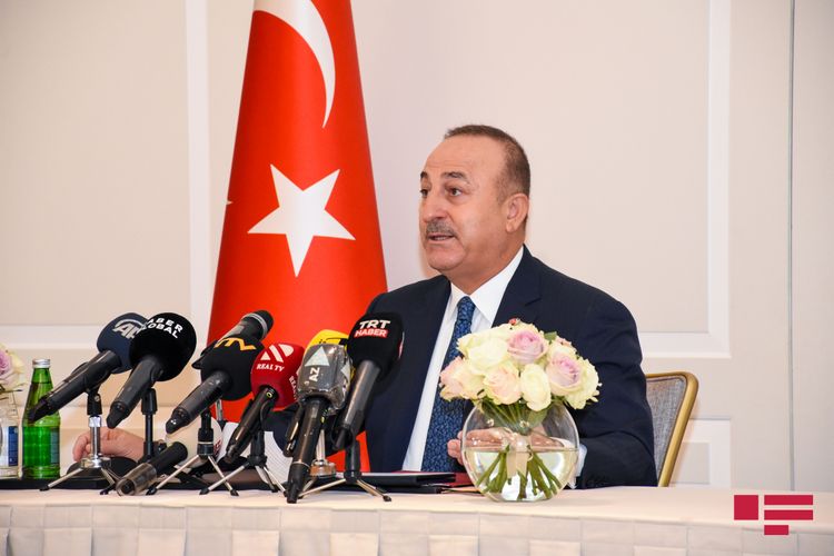Çavuşoğlu Dağlıq Qarabağda və digər yerlərdə Türkiyənin əleyhinə olan oyunları pozduqlarını bildirib