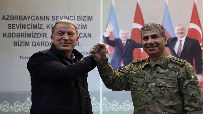 Türkiyənin müdafiə naziri Azərbaycanda səfərdədir (FOTO)