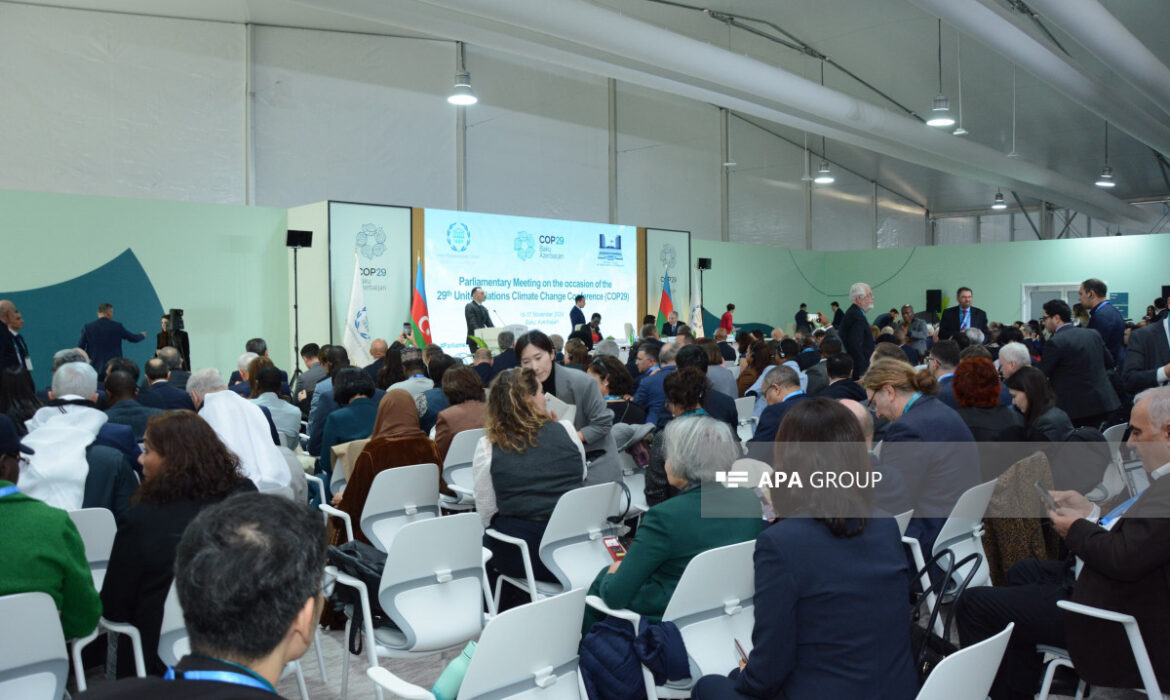 COP29 çərçivəsində Parlament Görüşü başlayıb