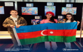 Azərbaycan Beynəlxalq Kosmik Poster Müsabiqəsində 14 ölkə arasında birinci yerin qalibi olub
