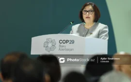 “Azərbaycan su qıtlığı, Xəzər dənizinin səviyyəsinin azalması və daşqınlarla üzləşib”
