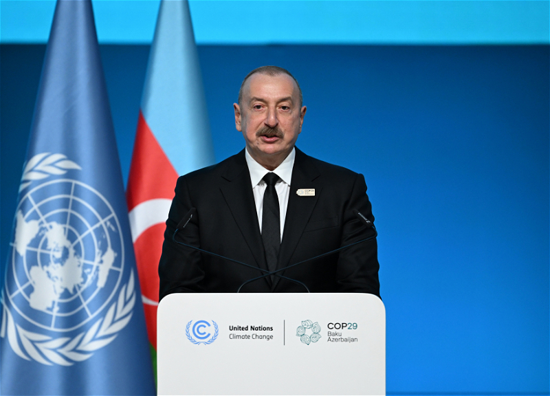 Azərbaycanın COP29 sərgisini keçirməsi bizim beynəlxalq aləmdəki fəal rolumuzun qiymətləndirilməsi deməkdir