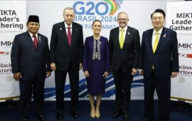 Prezident Ərdoğan MİKTA liderlərinin toplantısına qatılıb