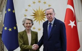 Türkiyə prezidenti Avropa Komissiyasının sədrini qəbul edib