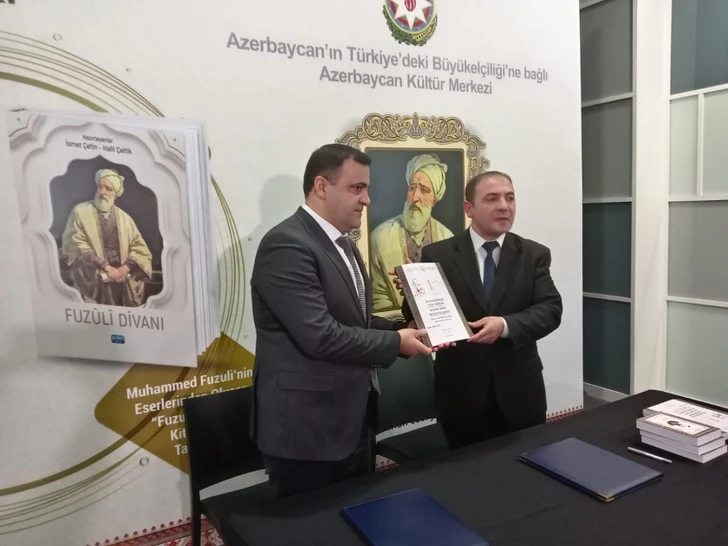 Nizami Gəncəvi irsinin Türkiyədə öyrənilməsi və təbliği ilə bağlı Memorandum imzalanıb