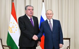 Tacikistan Prezidenti Emoməli Rəhmonla görüşüb