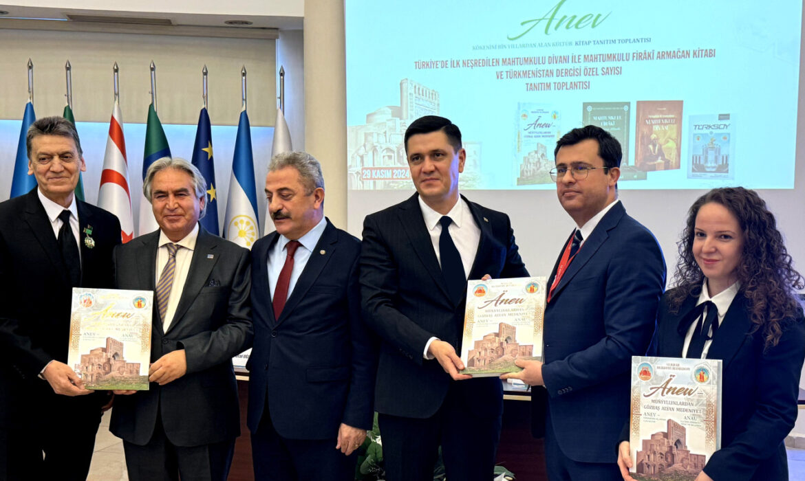 Türkmənistanın Ankaradakı səfirliyində Maqtımqulu adına mərkəz açılıb