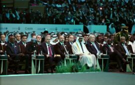 Prezident İlham Əliyev Əbu-Dabi Dayanıqlılıq Həftəsinin rəsmi açılış mərasimində iştirak edib