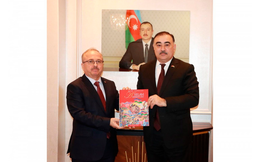 Azərbaycanın Ankaradakı səfiri Türkiyənin Bakıdakı yeni səfiri ilə ikitərəfli münasibətləri müzakirə edib