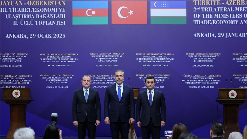 Türkiyə, Özbəkistan və Azərbaycan nazirlərinin görüşünün yekunları üzrə Birgə Ankara Bəyannaməsi