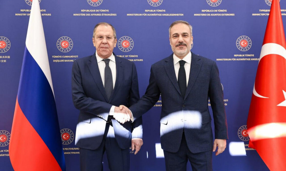 Türkiyə və Rusiya xarici işlər nazirlərinin görüşü