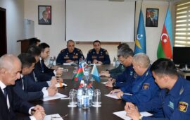 Azərbaycan və Qazaxıstan Hərbi Hava Qüvvələri nümayəndələrinin görüşü olub