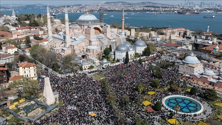 Türkiyədə İsrailin Qəzzaya hücumlarına qarşı etirazlar