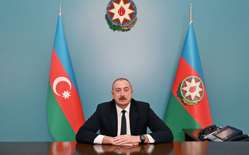 İlham Əliyev: Azərbaycan və Türkiyənin beynəlxalq hüquq prinsiplərinə sadiqliyi bölgədə sabitliyin təmin olunması üçün möhkəm zəmin yaradır