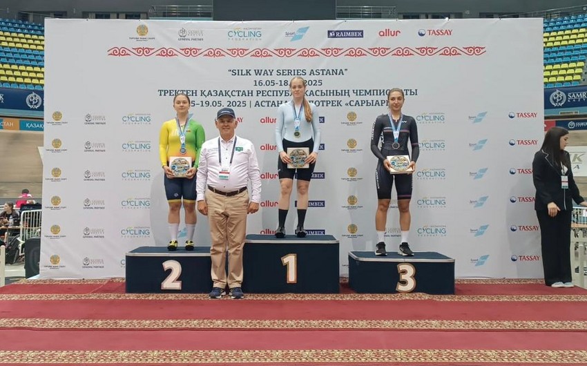 Azərbaycan velosipedçisi Qazaxıstanda bürünc medal qazanıb