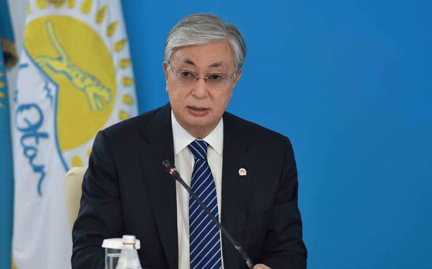 Tokayev: TDT-nin strateji məqsədi Orta Dəhlizi Şərq və Qərb arasında nəqliyyat körpüsünə çevirməkdir