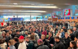 Rusiyada PUA-ların hücumları fonunda aeroportlarda reyslər gecikib