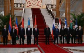 Əli Əsədov MDB Hökumət Başçıları Şurasının üzvlərinin Tacikistan Prezidenti ilə görüşündə iştirak edib